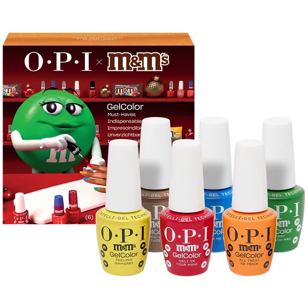 OPI Sweeten Your Mani x M&M’S - GelColor 0.5oz (Kit #1) Collection 000