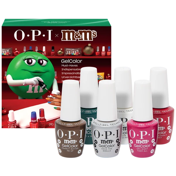 OPI Sweeten Your Mani x M&M’S - GelColor 0.5oz (Kit #2) Collection 000