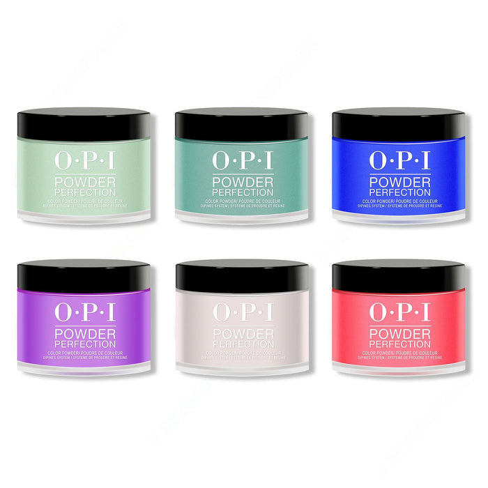 OPI Fall 2023 Big Zodiac Energy Collection Powder Perfection 6 pc Trial Pack
