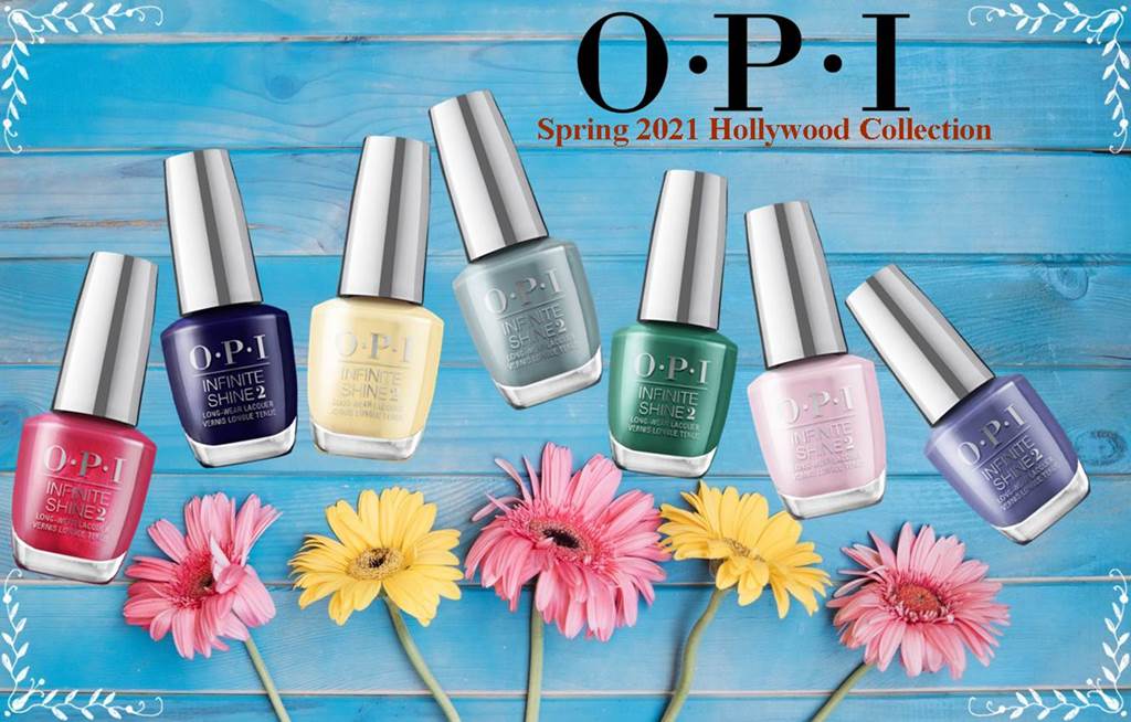 OPI Infinite Shine, Hollywood - Spring Collection 2021, Full Line Of 12 Colors (From ISL H001 To ISL H012), 0.5oz