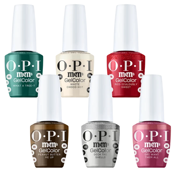 OPI Sweeten Your Mani x M&M’S - GelColor 0.5oz (Kit #2) Collection 000