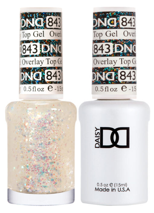 DND ONLY Gel, Overlay Top Gel Collection, 849, 0.5oz