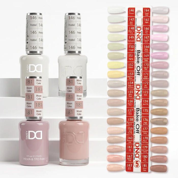 DND DUO HEMA & TPO Free, Full Line of 36 Colors #05 - Bake Off (146-181)