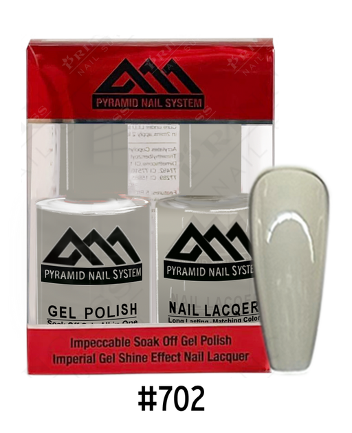 Pyramid Gel Polish + Nail Lacquer, 702, 0.5oz