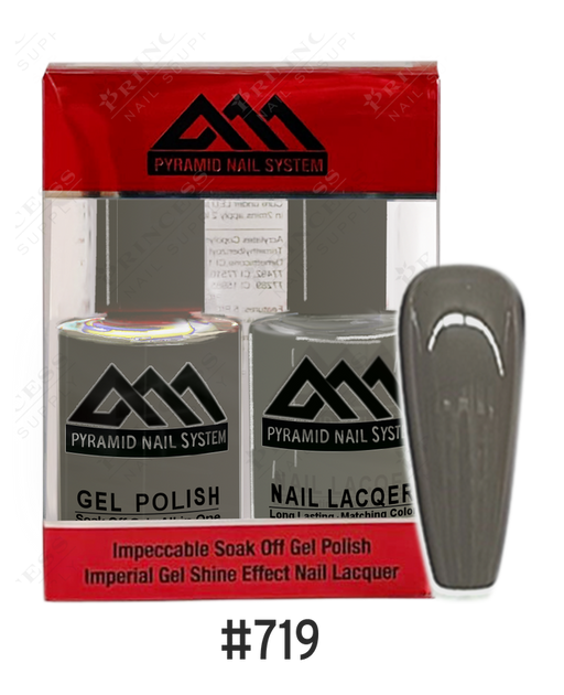 Pyramid Gel Polish + Nail Lacquer, 719, 0.5oz