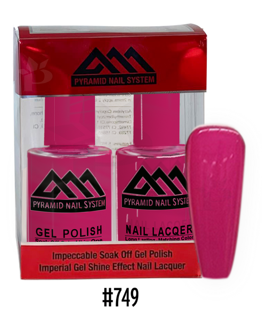 Pyramid Gel Polish + Nail Lacquer, 749, 0.5oz
