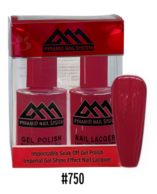 Pyramid Gel Polish + Nail Lacquer, 750, 0.5oz