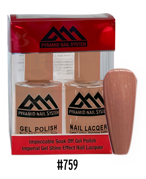 Pyramid Gel Polish + Nail Lacquer, 759, 0.5oz