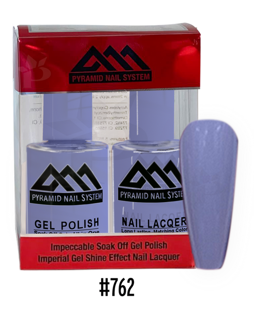 Pyramid Gel Polish + Nail Lacquer, 762, 0.5oz
