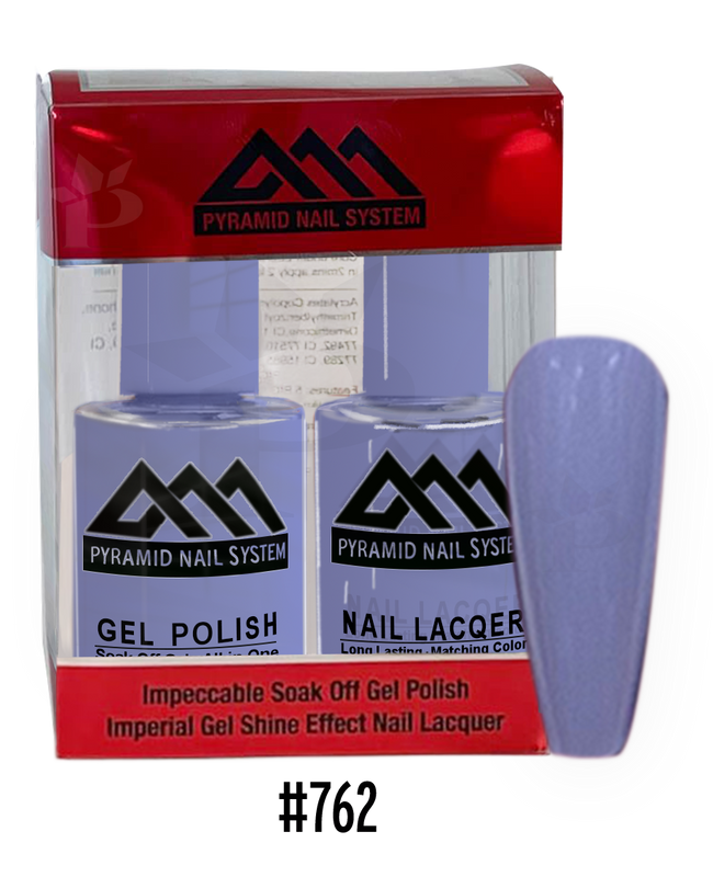 Pyramid Gel Polish + Nail Lacquer, 762, 0.5oz