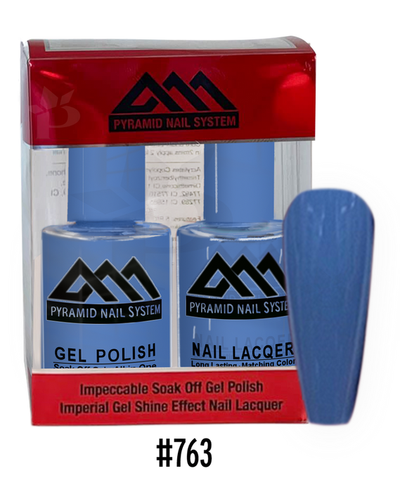 Pyramid Gel Polish + Nail Lacquer, 763, 0.5oz