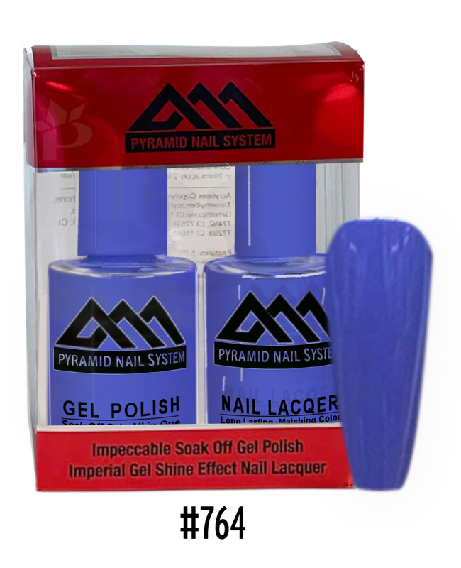 Pyramid Gel Polish + Nail Lacquer, 764, 0.5oz