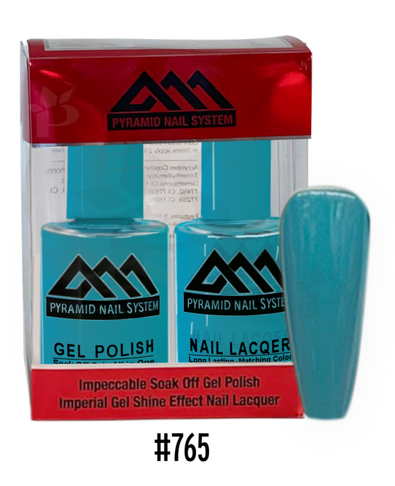 Pyramid Gel Polish + Nail Lacquer, 765, 0.5oz