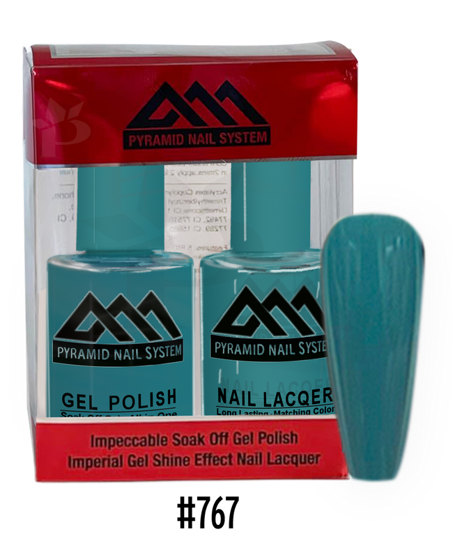 Pyramid Gel Polish + Nail Lacquer, 767, 0.5oz