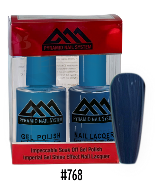 Pyramid Gel Polish + Nail Lacquer, 768, 0.5oz