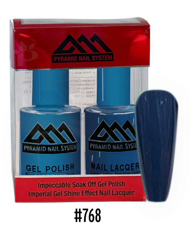 Pyramid Gel Polish + Nail Lacquer, 768, 0.5oz