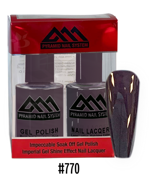 Pyramid Gel Polish + Nail Lacquer, 770, 0.5oz