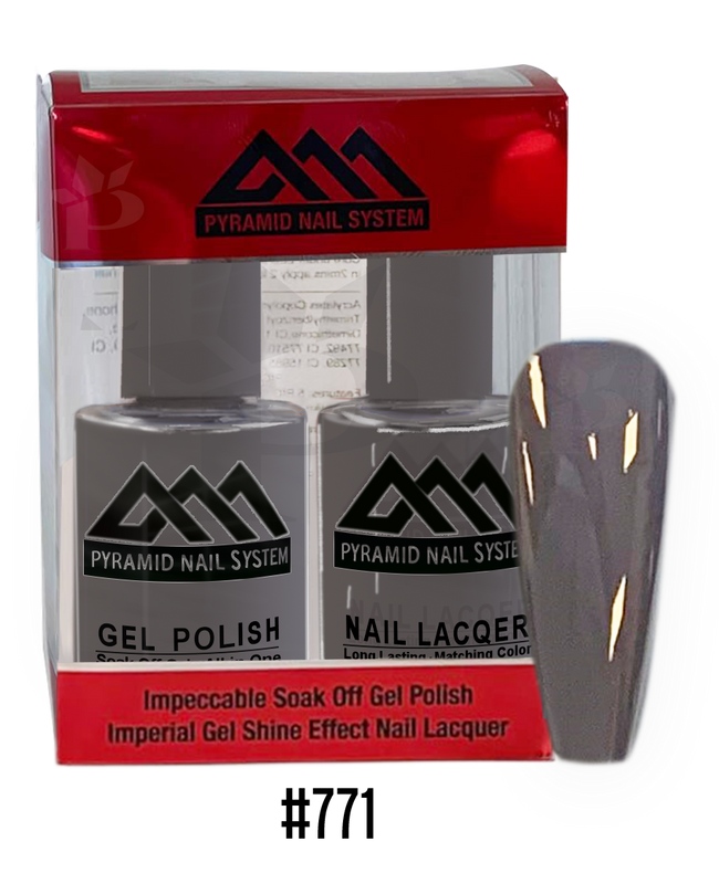 Pyramid Gel Polish + Nail Lacquer, 771, 0.5oz
