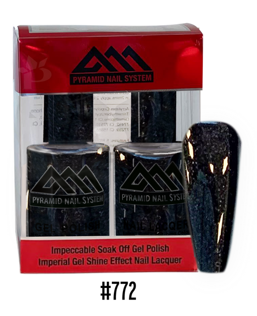 Pyramid Gel Polish + Nail Lacquer, 772, 0.5oz