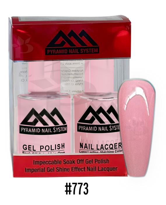 Pyramid Gel Polish + Nail Lacquer, 773, 0.5oz