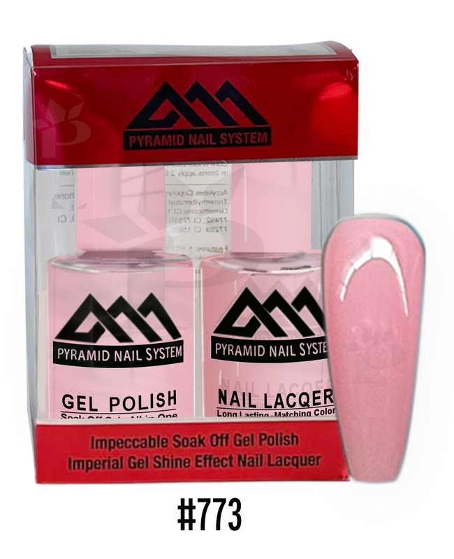 Pyramid Gel Polish + Nail Lacquer, 773, 0.5oz