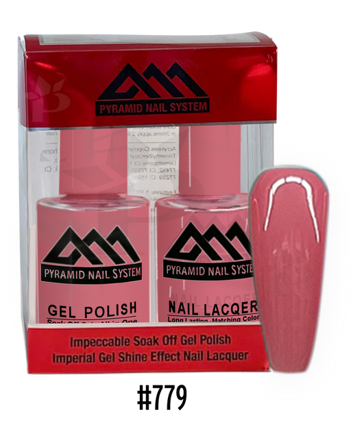 Pyramid Gel Polish + Nail Lacquer, 779, 0.5oz