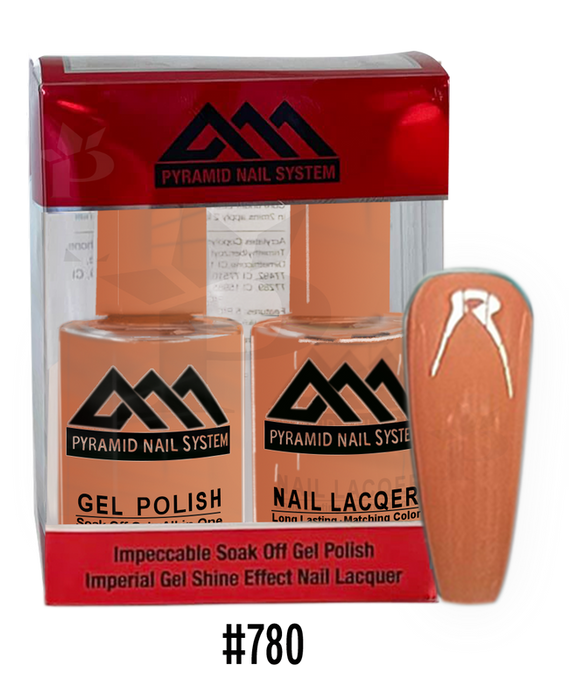 Pyramid Gel Polish + Nail Lacquer, 780, 0.5oz