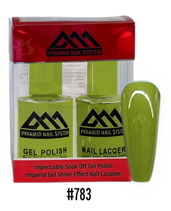 Pyramid Gel Polish + Nail Lacquer, 783, 0.5oz