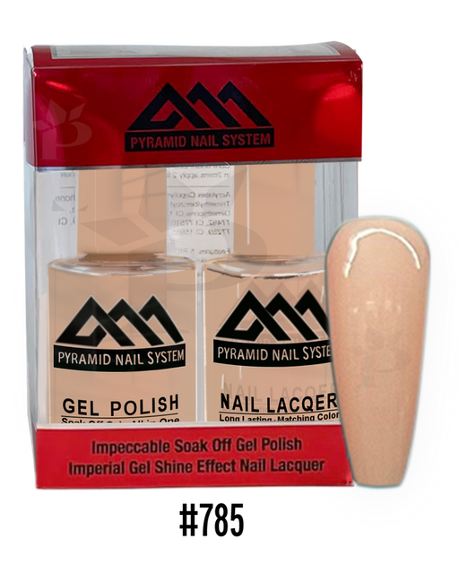 Pyramid Gel Polish + Nail Lacquer, 785, 0.5oz