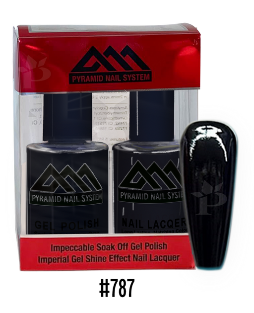 Pyramid Gel Polish + Nail Lacquer, 787, 0.5oz