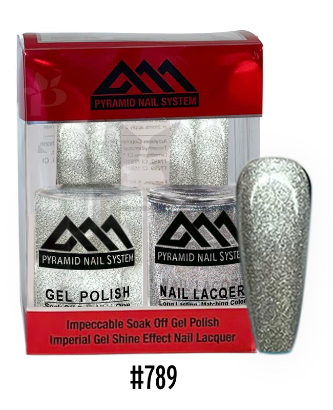 Pyramid Gel Polish + Nail Lacquer, 789, 0.5oz