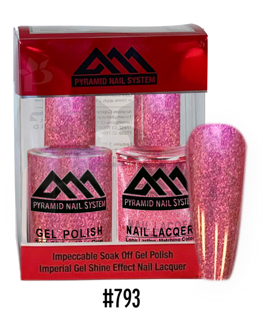 Pyramid Gel Polish + Nail Lacquer, 793, 0.5oz