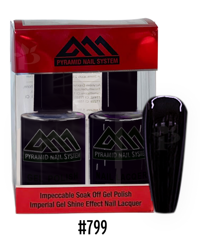 Pyramid Gel Polish + Nail Lacquer, 799, 0.5oz