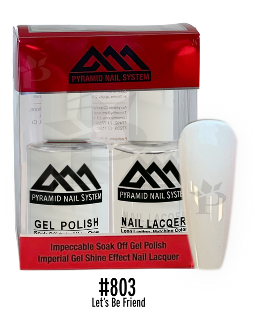 Pyramid Gel Polish + Nail Lacquer, 803, 0.5oz