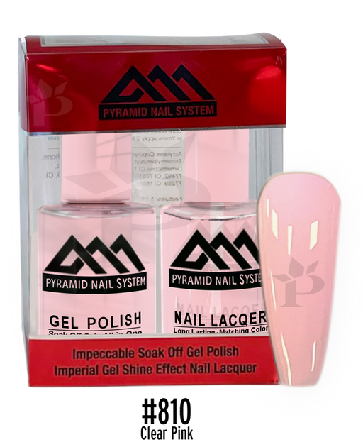 Pyramid Gel Polish + Nail Lacquer, 810, 0.5oz