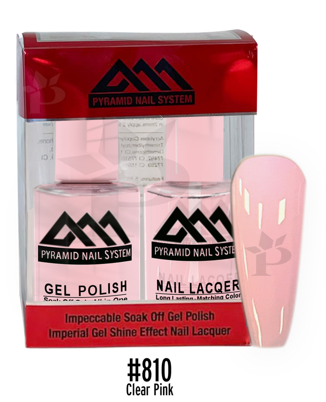 Pyramid Gel Polish + Nail Lacquer, 810, 0.5oz