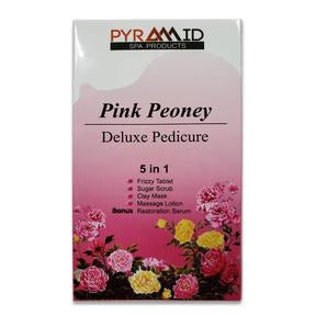 Pyramid PINK PEONEY Deluxe Pedicure 5 in 1, CASE (Pk: 50 packs/case)