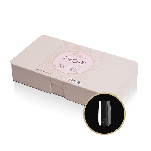 iGel PRO-X Soft Gel Nail Tips 03, Natural Square Medium, BOX (Pk: 600 pcs/box)