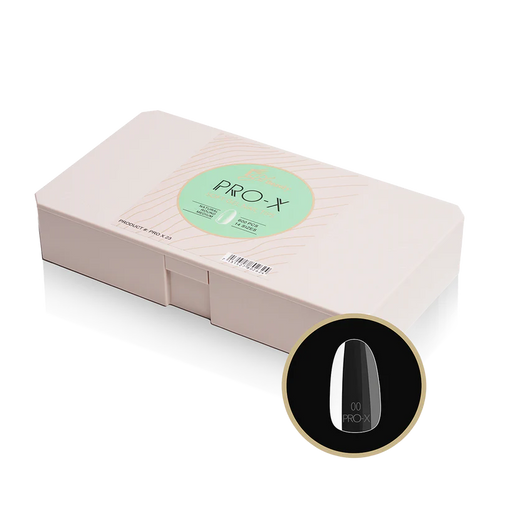 iGel PRO-X Soft Gel Nail Tips 23, Natural Round Medium, BOX (Pk: 600 pcs/box)