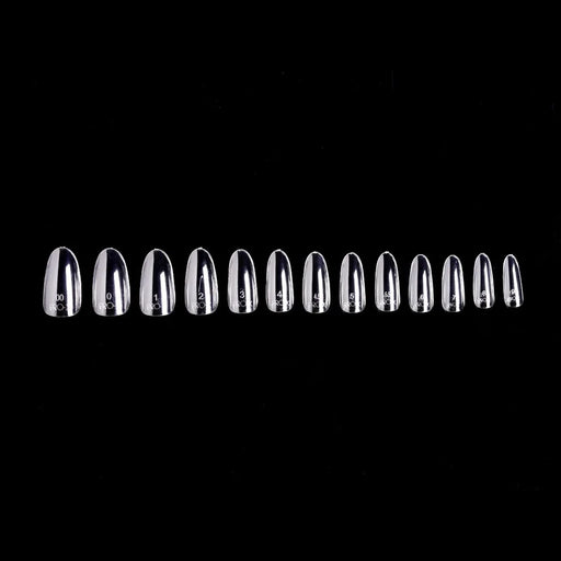 iGel PRO-X Soft Gel Nail Tips 23, Natural Round Medium, BOX (Pk: 600 pcs/box)