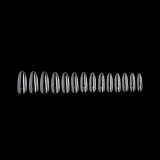 iGel PRO-X Soft Gel Nail Tips 24, Natural Round Long, BOX (Pk: 600 pcs/box)