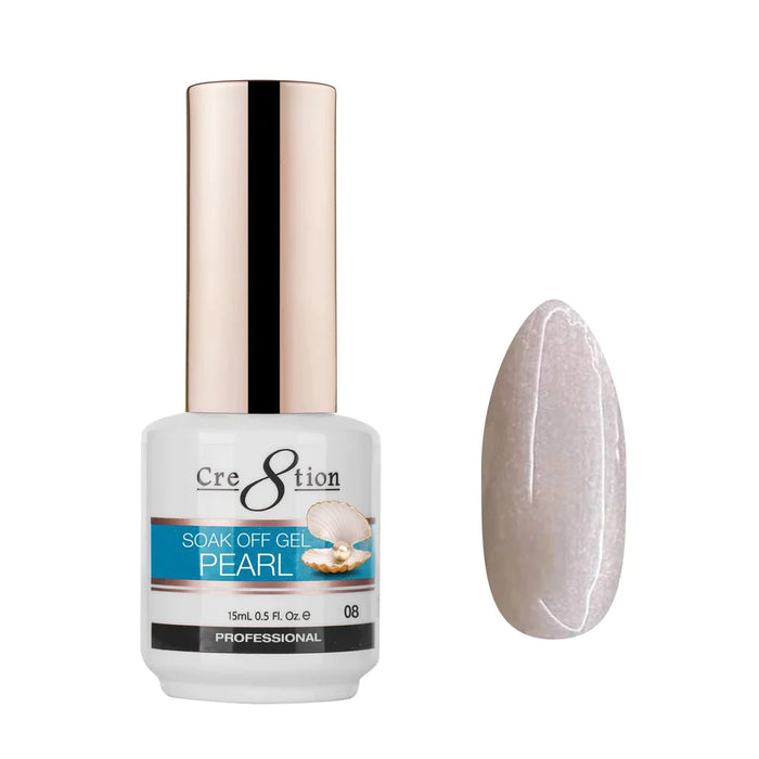Cre8tion Pearl Gel, 08, 0.5oz