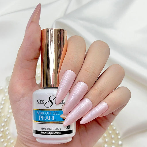 Cre8tion Pearl Gel, 09, 0.5oz