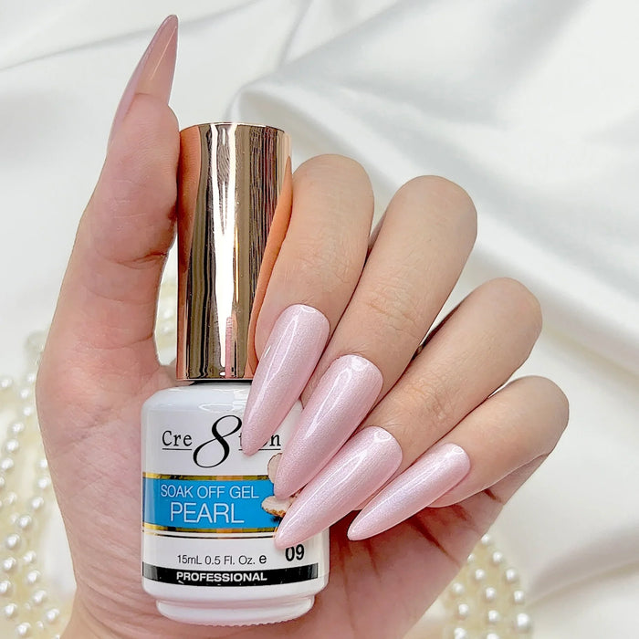 Cre8tion Pearl Gel, 09, 0.5oz