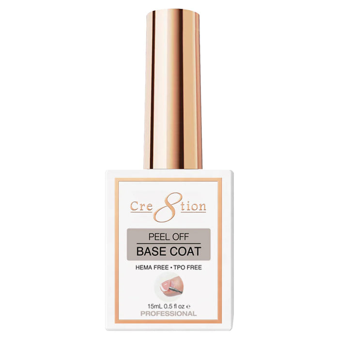 Cre8tion Peel Off - Base Coat 0.5oz (HEMA & TPO Free)