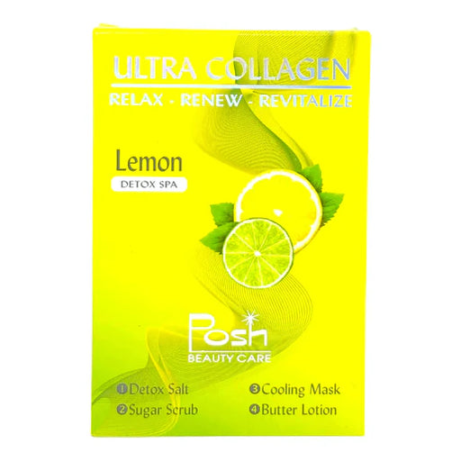 Posh Deluxe Pedicure Kit 4in1, CASE, LEMON (Pk: 50 kits/case)