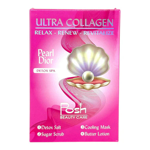 Posh Deluxe Pedicure Kit 4in1, CASE, PEARL DIOR (Pk: 50 kits/case)