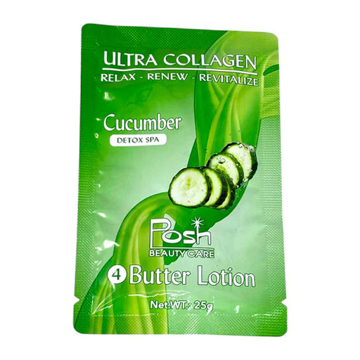 Posh Deluxe Pedicure Kit 4in1, CASE, CUCUMBER (Pk: 50 kits/case)