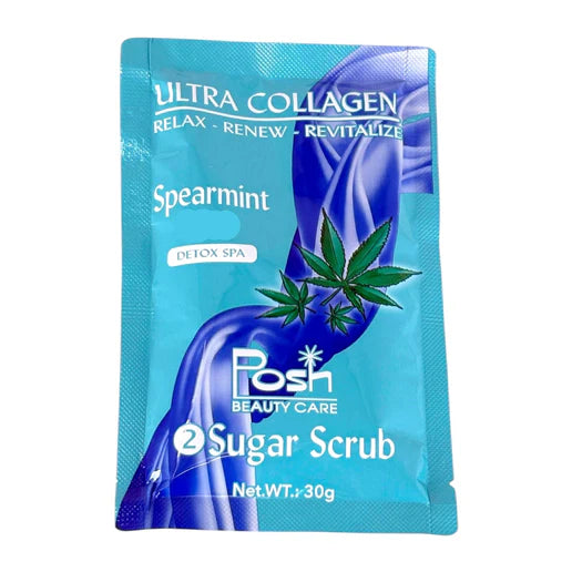 Posh Deluxe Pedicure Kit 4in1, CASE, SPEARMINTS CBD (Pk: 50 kits/case)