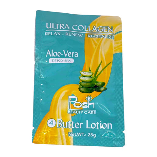 Posh Deluxe Pedicure Kit 4in1, CASE, ALOE VERA (Pk: 50 kits/case)